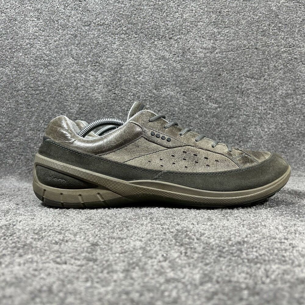 Ecco Men's Athletic Shoes - Gray and Brown
